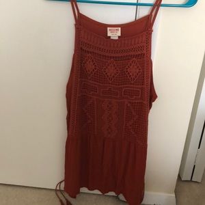 Rust orange Mossimo tank